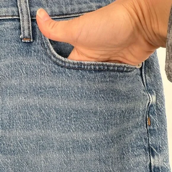 MADEWELL Women's The Tall '90s Straight Enmore Blue Wash Jean Jeans size 33T - Picture 8 of 13